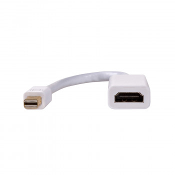 Akyga AK-AD-38 Mini DisplayPort (M) į HDMI (F) adapterio kabelis, 4K, 15 cm