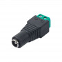 Akyga AK-SC-17 DC 5,5 x 2,1 mm (lizdas) jungtis su varžtiniais gnybtais UTP kabeliui, CCTV