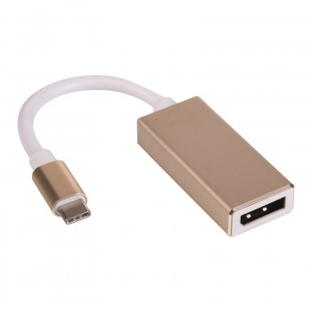 Akyga AK-AD-56 adapteris su kabeliu USB-C (kištukas) – DisplayPort, 15 cm