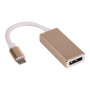 Akyga AK-AD-56 adapteris su kabeliu USB-C (kištukas) – DisplayPort, 15 cm
