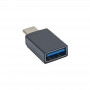 Akyga AK-AD-54 OTG adapteris USB-C (kištukas) – USB-A 3.0 (lizdas), juodas