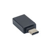 Akyga AK-AD-54 OTG adapteris USB-C (kištukas) – USB-A 3.0 (lizdas), juodas