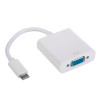 Akyga AK-AD-55 adapteris su kabeliu USB-C (kištukas) – VGA (lizdas), Full HD, 15 cm