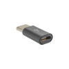 Akyga AK-AD-46 Micro USB-B (F) į USB-C (M) adapteris, juodas