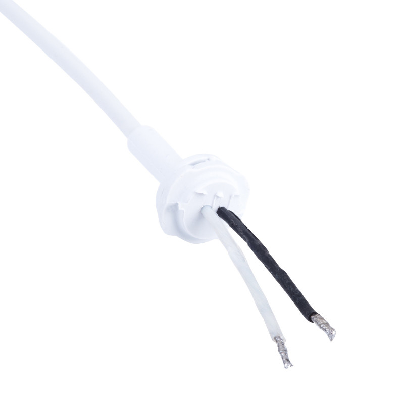 Akyga AK-SC-34 nešiojamojo kompiuterio įkroviklio nuolatinės srovės serviso kabelis MagSafe L, 85 W, 1,2 m, skirtas Apple, baltas
