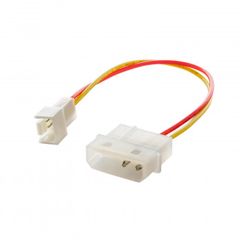 Akyga AK-CA-36 ventiliatoriaus adapterio kabelis Molex (kištukas) – 3 kontaktų 5 V (kištukas), 15 cm