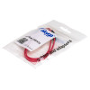 Akyga AK-CA-27 SATA III duomenų kabelis, 6 Gb/s, 0,5 m, raudonas