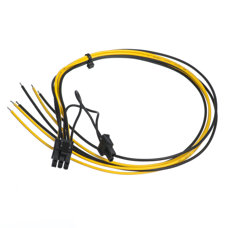 Akyga AK-SC-20 kompiuterio maitinimo bloko serviso kabelis PCIe 6+2-pin (kištukas), 45 cm