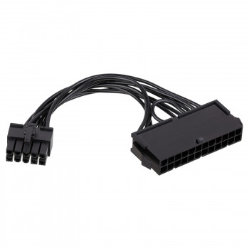Akyga AK-CA-76 ATX 24-pin (20+4) į Lenovo 10-pin pagrindinės plokštės maitinimo adapterio kabelis, 10 cm