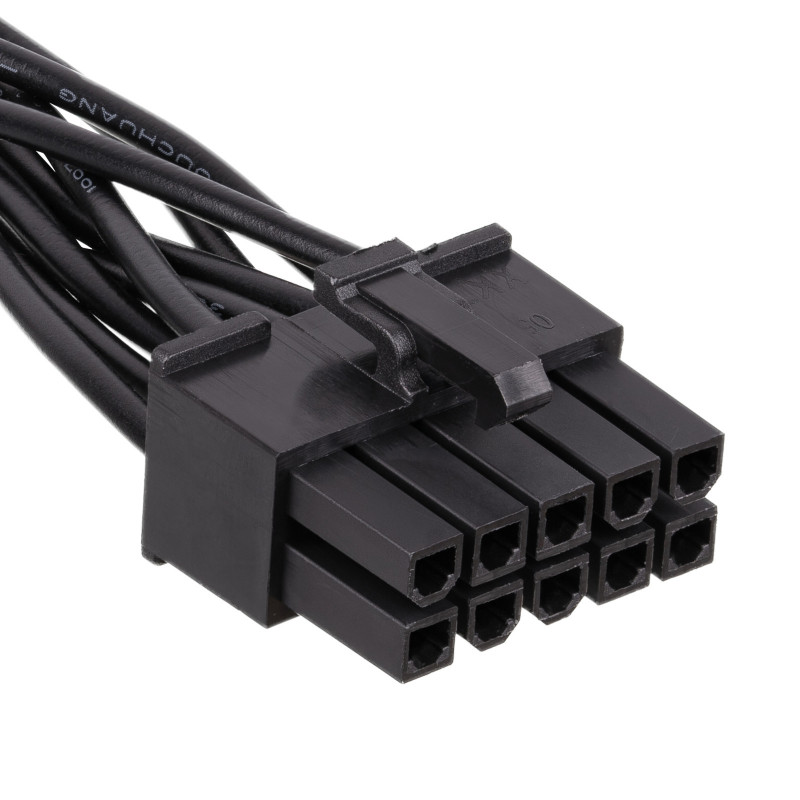 Akyga AK-CA-76 ATX 24-pin (20+4) į Lenovo 10-pin pagrindinės plokštės maitinimo adapterio kabelis, 10 cm