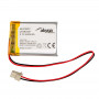 Akyga AKY0822 LP293441 Li-Po akumuliatorius 3,7 V 400 mAh su PCM, 2 kontaktų jungtis, 150 mm laidai