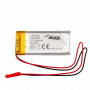 Akyga AKY0486 LP502248 Li-Po akumuliatorius 3,7 V 450 mAh su PCM, JST 2,54 mm 2 kontaktų jungtis, 150 mm laidai
