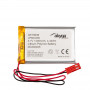 Akyga AKY0638 LP603450 Li-Po akumuliatorius 3,7 V 1200 mAh su PCM, JST 2,54 mm 2 kontaktų jungtimi, 100 mm laidais