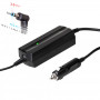 Akyga AK-ND-40 automobilinis nešiojamojo kompiuterio įkroviklis 19,5 V / 3,33 A, 65 W, 4,5 x 3,0 mm + kaištis, skirtas HP