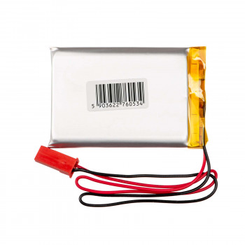 Akyga AKY0656 LP703048 Li-Po akumuliatorius 3,7 V 1000 mAh su PCM, JST 2,54 mm 2 kontaktų jungtimi, 150 mm laidais
