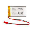 Akyga AKY0653 LP103740 Li-Po akumuliatorius 3,7 V 1580 mAh su PCM, JST 2,54 mm 2 kontaktų jungtimi, 150 mm laidais