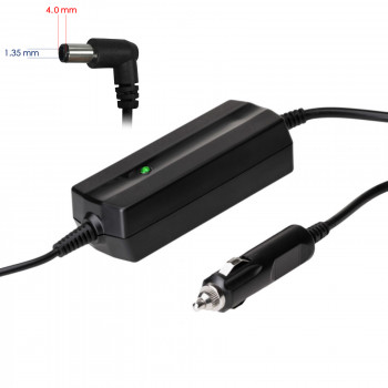 Akyga AK-ND-78 automobilinis nešiojamojo kompiuterio įkroviklis 19 V / 2,37 A, 45 W, 4,0 x 1,35 mm, skirtas ASUS