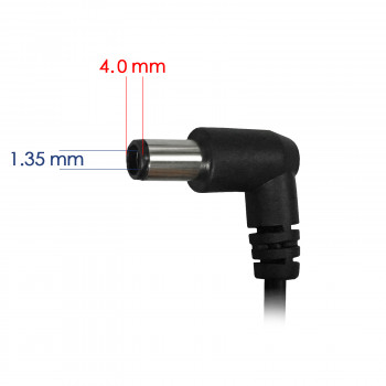 Akyga AK-ND-78 automobilinis nešiojamojo kompiuterio įkroviklis 19 V / 2,37 A, 45 W, 4,0 x 1,35 mm, skirtas ASUS
