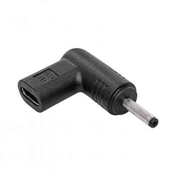 Akyga AK-ND-C06 USB-C – DC 3,0 x 1,0 mm adapteris nešiojamojo kompiuterio įkrovimui, 18,5-20 V, 100 W