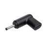 Akyga AK-ND-C06 USB-C – DC 3,0 x 1,0 mm adapteris nešiojamojo kompiuterio įkrovimui, 18,5-20 V, 100 W