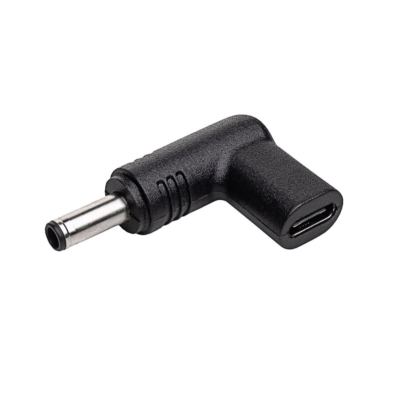Akyga AK-ND-C10 USB-C – DC 4,5 x 3,0 mm + kaištis adapteris nešiojamojo kompiuterio įkrovimui, 18,5-20 V, 100 W, skirtas Dell