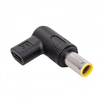 Akyga AK-ND-C12 USB-C – DC 7,9 x 5,5 mm + kaištis adapteris nešiojamojo kompiuterio įkrovimui, 18,5-20 V, 100 W