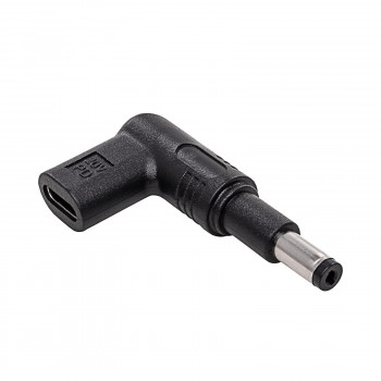 Akyga AK-ND-C13 USB-C – DC 4,8 x 1,7 mm adapteris nešiojamojo kompiuterio įkrovimui, 18,5-20 V, 100 W