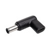 Akyga AK-ND-C14 USB-C – DC 6,5 x 4,4 mm + kaištis adapteris nešiojamojo kompiuterio įkrovimui, 18,5-20 V, 100 W