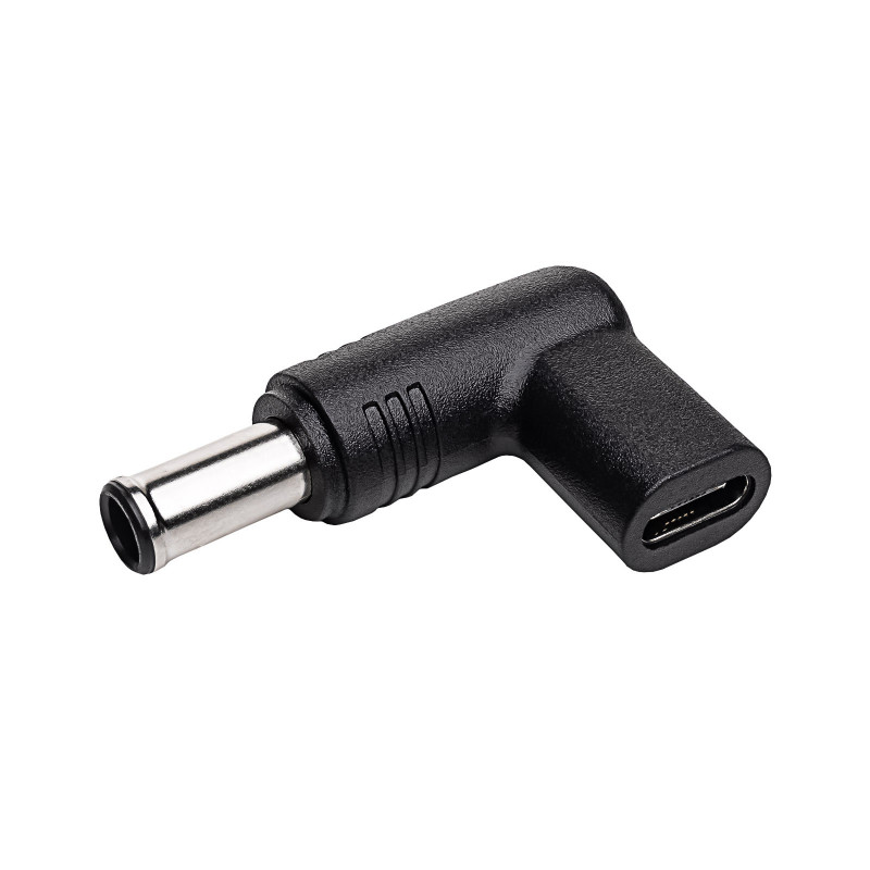 Akyga AK-ND-C14 USB-C – DC 6,5 x 4,4 mm + kaištis adapteris nešiojamojo kompiuterio įkrovimui, 18,5-20 V, 100 W