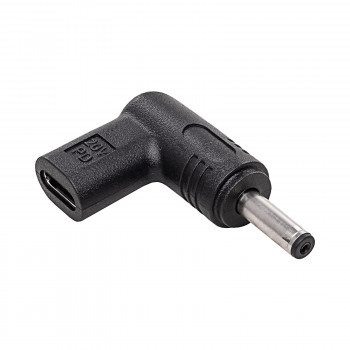 Akyga AK-ND-C15 USB-C – DC 4,0 x 1,3 mm adapteris nešiojamojo kompiuterio įkrovimui, 18,5-20 V, 100 W