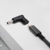 Akyga AK-ND-C17 USB-C – DC 4,8 x 1,7 mm adapteris nešiojamojo kompiuterio įkrovimui, 18,5-20 V, 100 W