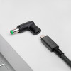 Akyga AK-ND-C18 USB-C – DC 6,3 x 3,0 mm adapteris nešiojamojo kompiuterio įkrovimui, 15-16 V, 100 W