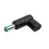 Akyga AK-ND-C18 USB-C – DC 6,3 x 3,0 mm adapteris nešiojamojo kompiuterio įkrovimui, 15-16 V, 100 W