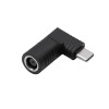 Akyga AK-ND-D02 DC 7,4 x 5,0 mm + kaištis – USB-C PD adapteris nešiojamojo kompiuterio įkrovikliui, 65 W