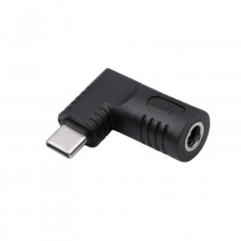 Akyga AK-ND-D06 DC 5,5 x 2,5 mm – USB-C PD adapteris nešiojamojo kompiuterio įkrovikliui, 65 W