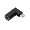 Akyga AK-ND-D07 DC 5,5 x 2,1 mm – USB-C PD adapteris nešiojamojo kompiuterio įkrovikliui, 65 W, skirtas HP