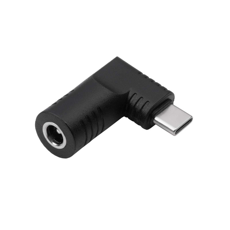 Akyga AK-ND-D07 DC 5,5 x 2,1 mm – USB-C PD adapteris nešiojamojo kompiuterio įkrovikliui, 65 W, skirtas HP