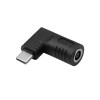 Akyga AK-ND-D16 DC 6,0 x 4,4 mm + kaištis – USB-C PD adapteris nešiojamojo kompiuterio įkrovikliui, 65 W