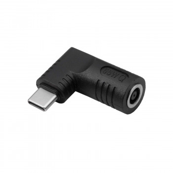 Akyga AK-ND-D16 DC 6,0 x 4,4 mm + kaištis – USB-C PD adapteris nešiojamojo kompiuterio įkrovikliui, 65 W