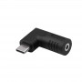 Akyga AK-ND-D17 DC 3,0 x 1,0 mm – USB-C PD adapteris nešiojamojo kompiuterio įkrovikliui, 65 W