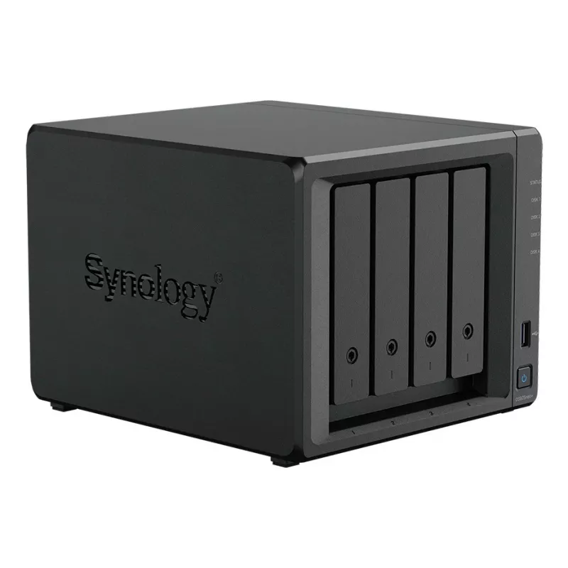 Synology DS925neo+ 4 diskų vietų NAS, AMD Ryzen Embedded V1500B, DDR4 non-ECC SODIMM