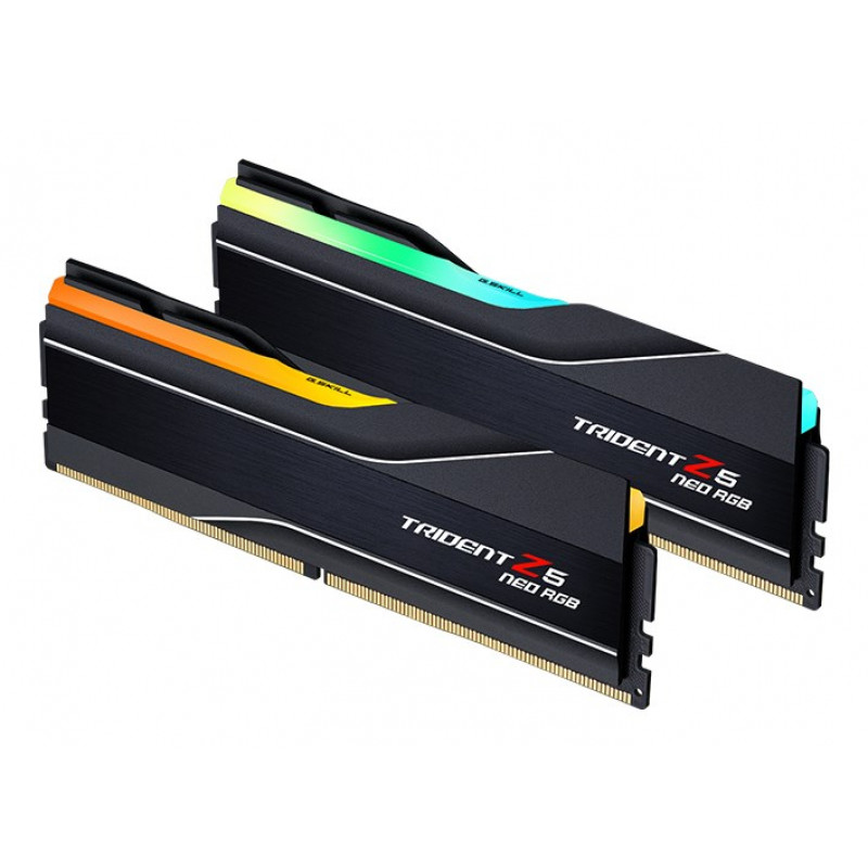 G.Skill Trident Z5 Neo RGB F5-6000J3038F16GH2-TZ5NR DDR5 RAM rinkinys, 32 GB (2 x 16 GB), 6000 MT/s, CL30