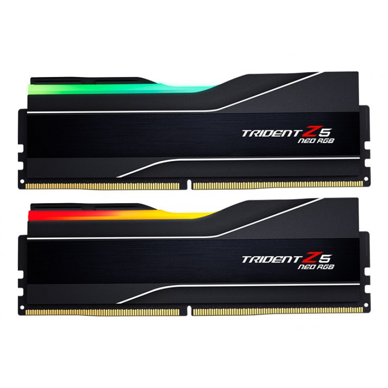 G.Skill Trident Z5 Neo RGB F5-6000J3038F16GH2-TZ5NR DDR5 RAM rinkinys, 32 GB (2 x 16 GB), 6000 MT/s, CL30