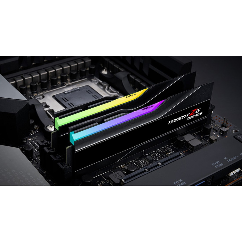 G.Skill Trident Z5 Neo RGB F5-6000J3038F16GH2-TZ5NR DDR5 RAM rinkinys, 32 GB (2 x 16 GB), 6000 MT/s, CL30