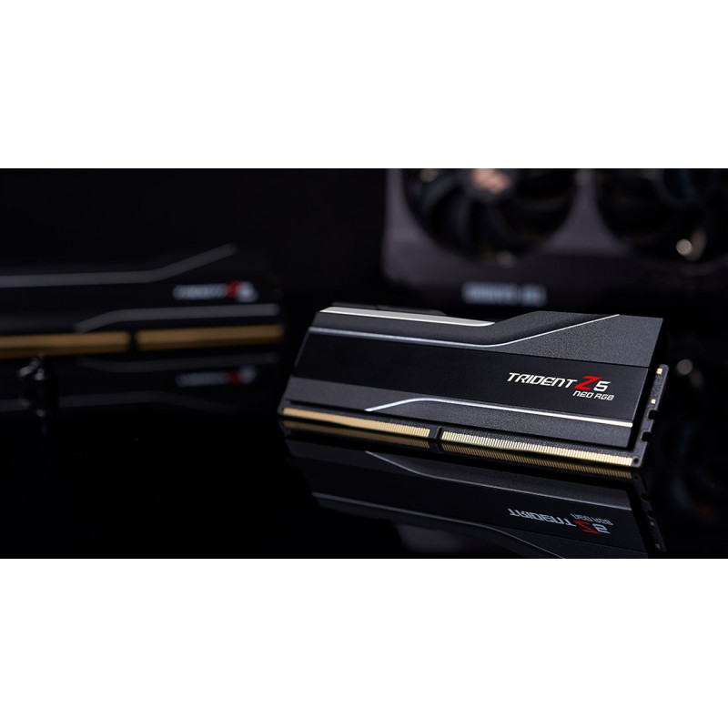 G.Skill Trident Z5 Neo RGB F5-6000J3038F16GH2-TZ5NR DDR5 RAM rinkinys, 32 GB (2 x 16 GB), 6000 MT/s, CL30