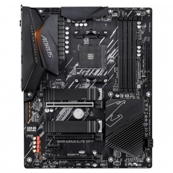 Gigabyte B550 AORUS ELITE WiFi7 pagrindinė plokštė su AM4 lizdu, ATX, 4x DDR4