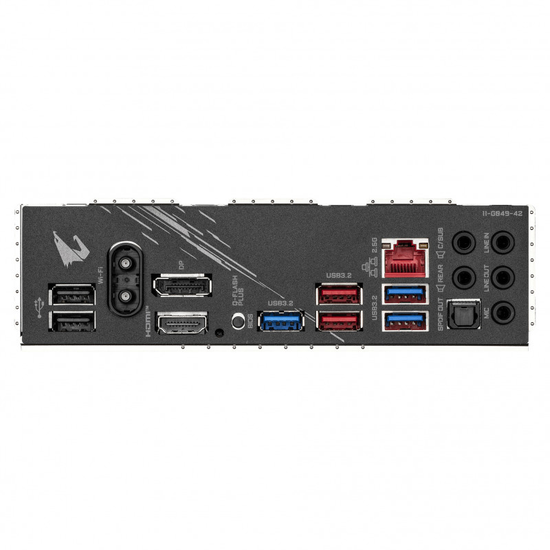 Gigabyte B550 AORUS ELITE WiFi7 pagrindinė plokštė su AM4 lizdu, ATX, 4x DDR4