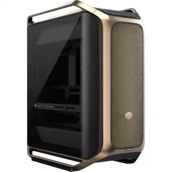 Cooler Master COSMOS Alpha Gold C700-GGNN-S00 kompiuterio korpusas, aukso ir juodos spalvos, grūdintas stiklas
