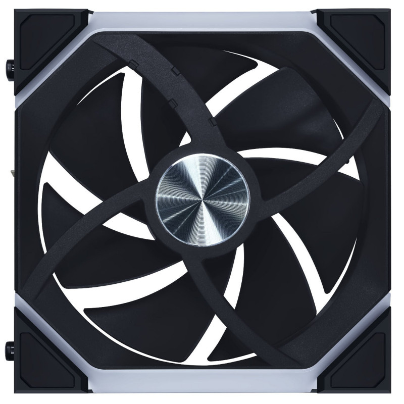 Lian Li UNI FAN SL FLEX Wireless PWM kompiuterio korpuso aušintuvas, ARGB, Infinity Mirror, 120 mm, juodos spalvos