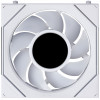 Lian Li UNI FAN SL-INF 120 FLEX LCD Wireless kompiuterio korpuso aušintuvas, ARGB ir LCD, 120 mm, baltos spalvos
